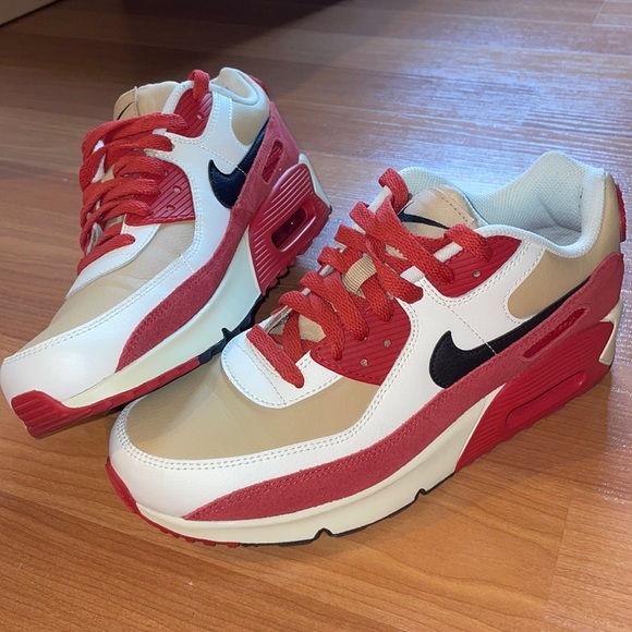 Nike - Air Max 90 LTR Sesame / Red Clay (worn once)